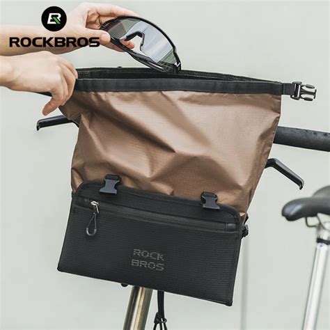 Rockbros Bolsa Para Cuadro Delantero De Bicicleta Gran Capacidad