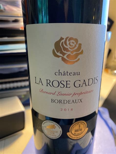 2019 Château La Rose Gadis France Bordeaux Cellartracker