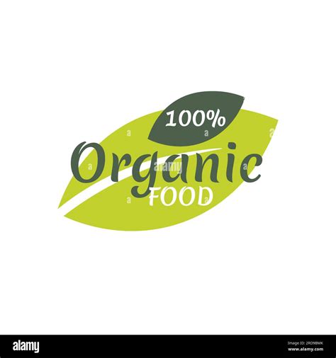 Eco Bio Organic And Natural Products Sticker Label Badge And Logo