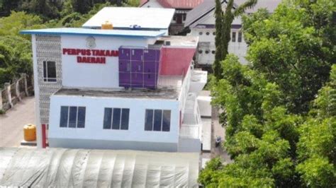 Resmikan Gedung Perpustakaan Buton Deni Kurniadi Warga Negara Wajib