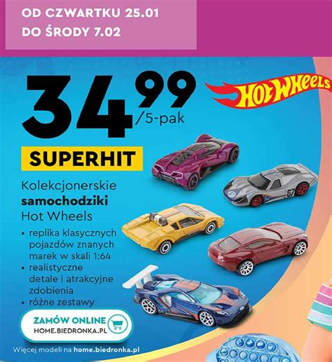 Hot Wheels Promocje I Gazetki Luty 2024 Blix Pl