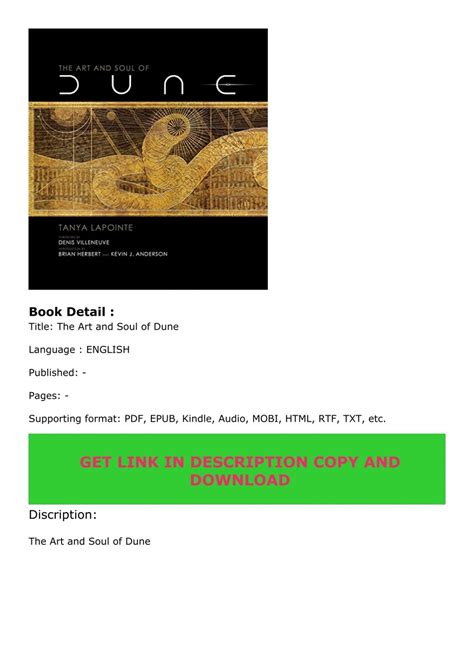 Read Ebook Pdf The Art And Soul Of Dune