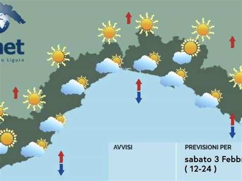 Meteo Sulla Liguria Temperature Miti E Nubi Sparse Sulla Costa Liguria24