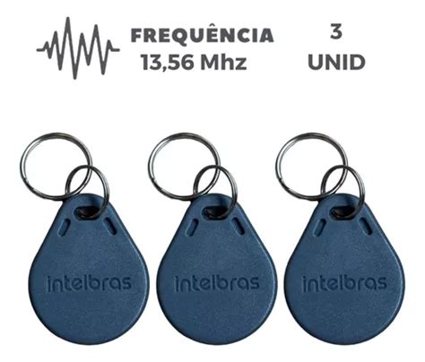 Kit 3 Unid Chaveiro Rfid Th 1000 Mf 13 56 Mhz Intelbras