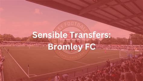 Tomhwilliams On Twitter Sensible Transfers Wearebromley Andy