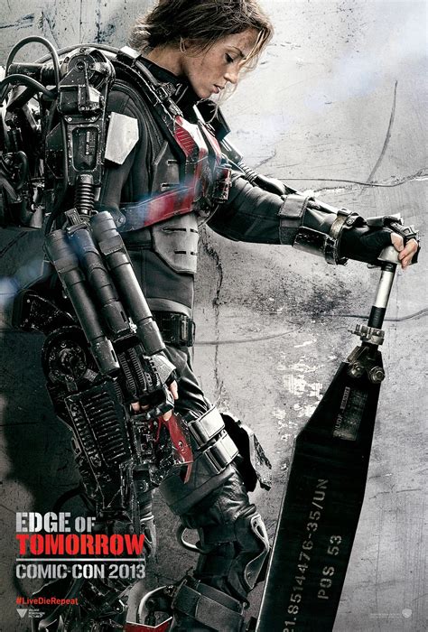 Edge Of Tomorrow Emily Blunt Victory Poster