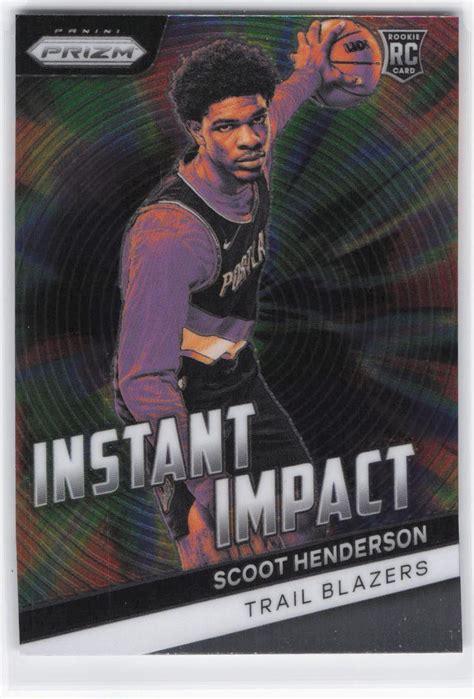 Panini Prizm Scoot Henderson Instant Impact Ebay