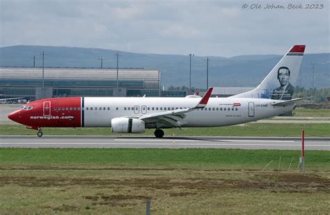 Norwegian B737 800 LN ENR At ENGM OSL 19 05 2023 Boeing 73 Flickr