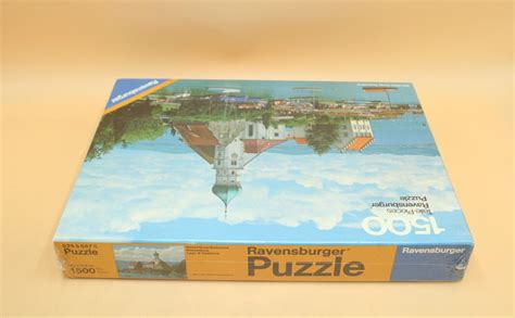 Neu Wasserburg Bodensee Teile Altes Puzzle Ravensburger