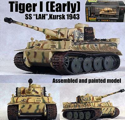 Easy Model Wwii German Tiger I Early Ss Lah Kursk Tank No