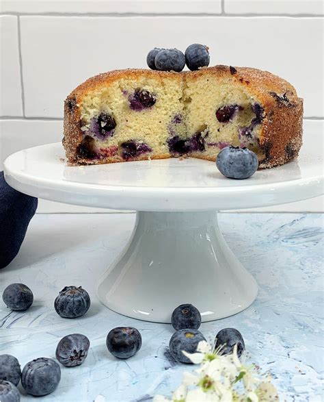 Blueberry Muffin Cake With Cinnamon Sugar A Gourmet Food Blog