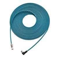 NFPA79 Compliant Ethernet Cable Right Angle 5 M OP 88044 KEYENCE