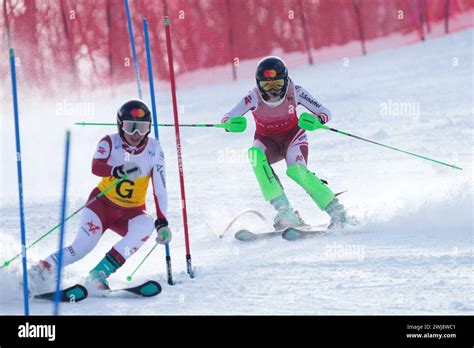 Sapporo Japan Th Feb Veronika Aigner Aut Alpine Skiing