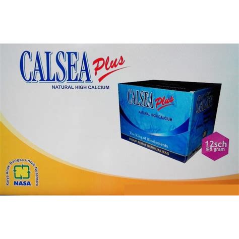 Jual Calsea Plus Natural High Calcium Original Nasa Zat Pembangun