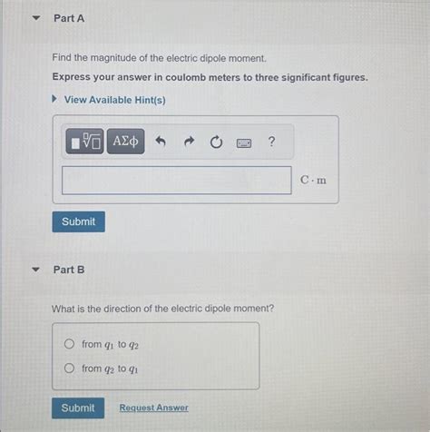 Solved Point Charges Q1 4 10nC And Q2 4 10nC Are Separated Chegg