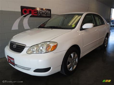 2005 Super White Toyota Corolla LE 76434312 Photo 10 GTCarLot