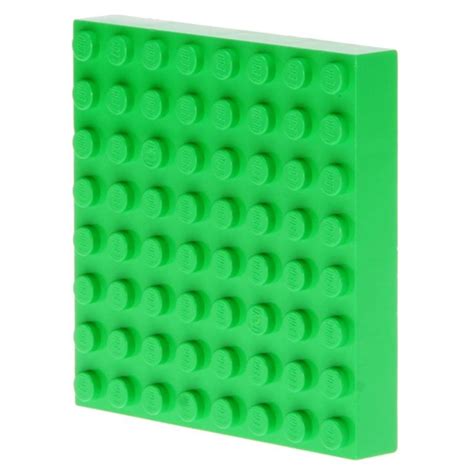 Lego Parts Brick X Bright Green Decotoys