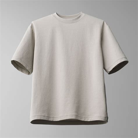 Uniqlo U AIRism Cotton Oversized Crew Neck Half Sleeve T Shirt UNIQLO