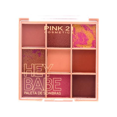 Paleta De Sombras Hey Babe Cor Pink CS MERCADO MAKE