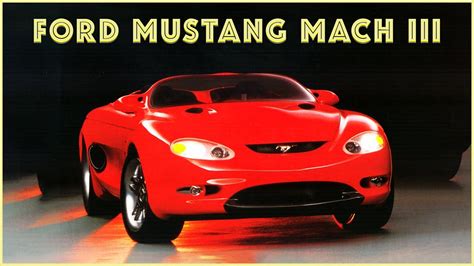 The Ford Mustang Mach 3 Unleashing Unparalleled Power And Style Youtube