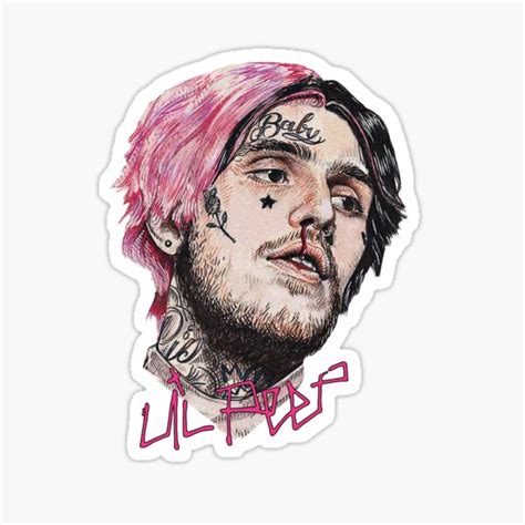 Lil Peep Stickers Redbubble