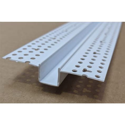 Trim Tex Mm White Pvc Architectural Reveal Bead Profile M Length