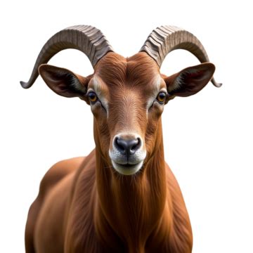 goat animal brown standing illustration goat brown illustration png