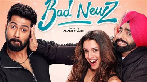 Bad Newz Full Movie 2024 HD In Hindi Vicky Kausal Ammy Virk