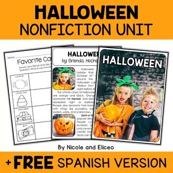 Fall Holiday Nonfiction Units Bundle By Nicole And Eliceo TpT