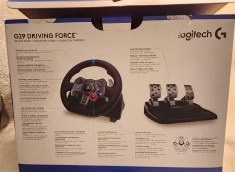 Playstation Logitech G Driving Force Racing Wheel Pedals Used With