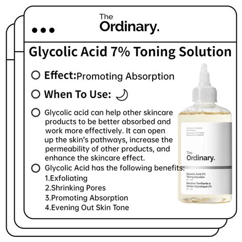 The Ordinary Glycolic Acid 7 Toning Solution Lighten Dark Spots Remove Odor Toner240ml