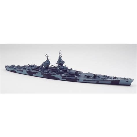 Neptun T S French Battleship Richelieu Camouflaged Painted Decks