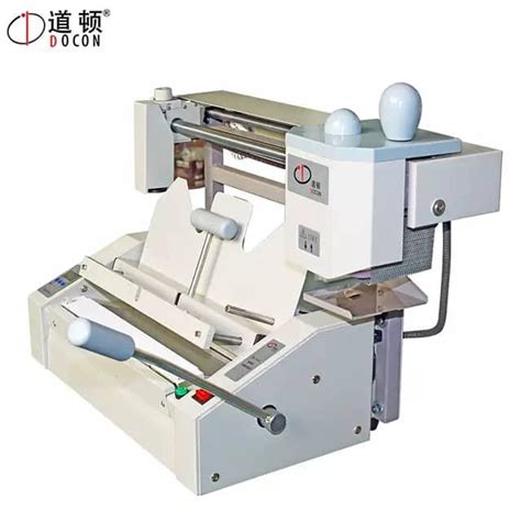 A And A Manual Hot Glue Book Binder Machine With Milling Cutter