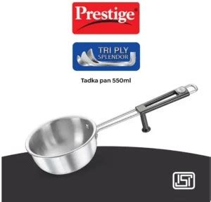 Prestige Tri Ply Splendor Tadka Pan Cm Diameter L Capacity