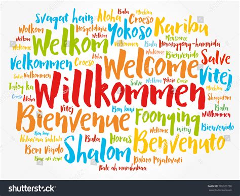 Welcome Language Over 7 834 Royalty Free Licensable Stock Vectors