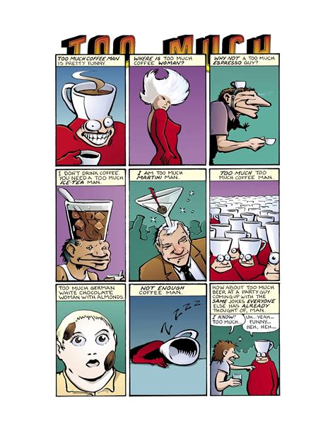 Too Much Coffee Man Favorites 1 Comics By ComiXology