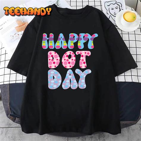 International Dot Day Costume Colourful Groovy Retro Vintage T Shirt