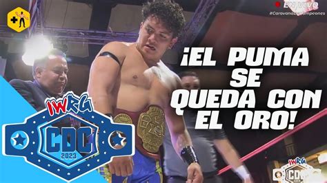 Iwrg Puma De Oro Retiene El Campeonato Intercontinental De Peso Medio