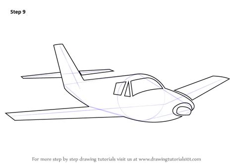 Learn How to Draw Airplane Sketch (Airplanes) Step by Step : Drawing ...