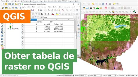 Extrair Dado Tabela De Raster No Qgis Youtube