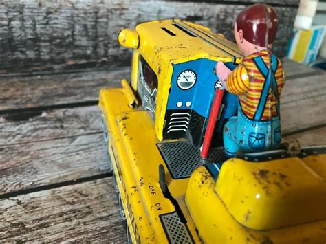 Tin Toy Anni 60 Super Dozer T27 Japan Vinted