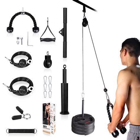 Buy BZK 3 In 1 Fitness LAT And Lift Pulley System Gym Pull Down