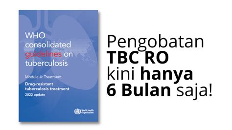 Pengobatan TBC RO Kini Hanya 6 Bulan Saja Yayasan KNCV Indonesia