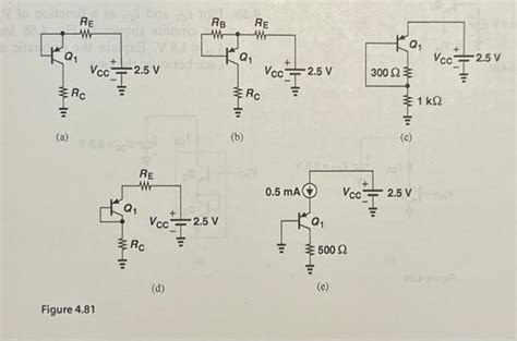 Solved Determine The Region Of Operation Of Q In Each Chegg