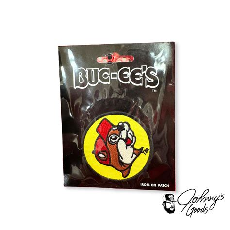 Buc-ee's Beaver Round Logo Embroidered Iron-on Patch – Johnny's Goods