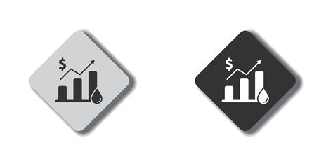 Oil Price Chart Rising Fuel Prices Vector Illustration 42061041 Vector Art At Vecteezy