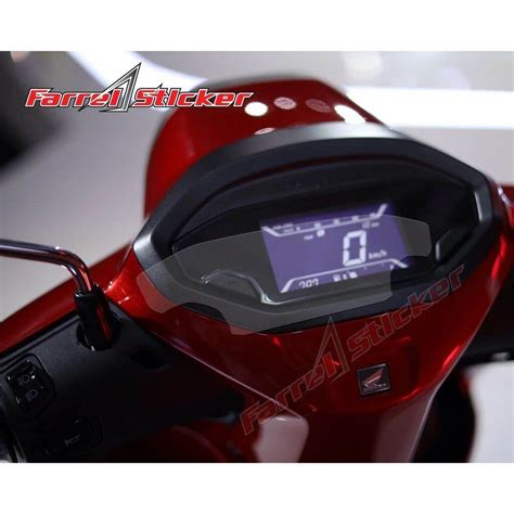 Stiker Spido Meter Stylo 160 Sticker Antigores Spidometer Honda Stylo