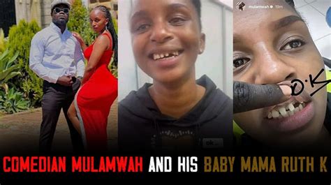 Comedian Mulamwah And His Baby Mama Ruth K Drama A Deep Dive Into Kenya ...