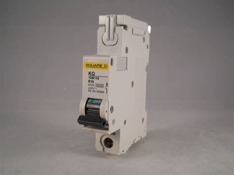 Square D Kq Mcb Type B Single Pole A Circuit Breaker B