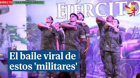 El baile viral de estos militares en los Premios Ejército 2023 YouTube